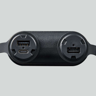 COMBO Pin Dự Phòng 15000 mAh Và Đèn LED Dã Ngoại 12W NESTOUT - Hàng Chính Hãng - ELECOM OFFICIAL SHOP