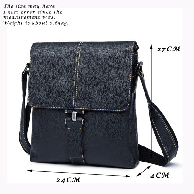 Túi đeo chéo nam da bò thật MARRANT BHM8835 Vừa ipad đến 9.7inch