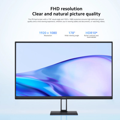Màn hình máy tính Xiaomi 27inch Tấm nền IPS 1080P Chuẩn Vesa A27i - Hàng chính hãng