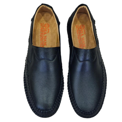 Giày Mọi Nam Da Bò Thật TiTi ĐÔ Cao Cấp GM2068d