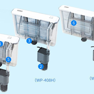 Máy Lọc Thác Nước Bể Cá SOBO WP-408H (6.8W, 680L/H)