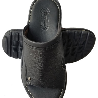 Dép Da Nam BIGGBEN May Đế Da Bò Thật DN39