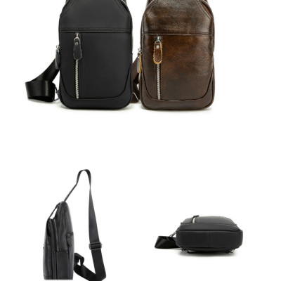 Túi đeo chéo nam DA BÒ THẬT – BEE GEE DCN9344