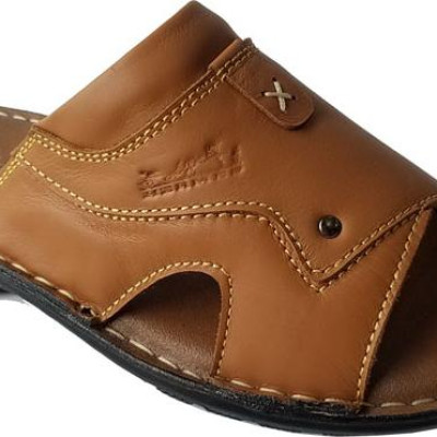 Dép Nam May Đế BIGGBEN Da Bò Thật DN155