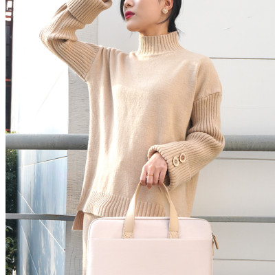 Túi xách chống sốc laptop máy tính surface, túi công sở nam nữ đeo chéo cặp đựng laptop