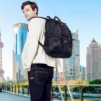 Ba lô du lịch thể thao nam công suất lớn phong cách châu âu hiện đại đã tích hợp công nghệ 4.0
