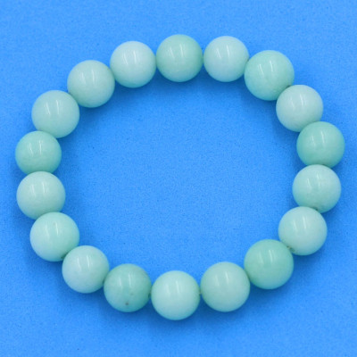 [Mệnh Mộc, Hỏa] Vòng Tay Chuỗi Hạt Đá Ngọc Bích Xanh 10 Ly 18 Hạt