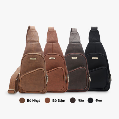 Túi đeo chéo trước ngực nam dáng đứng MB2-309