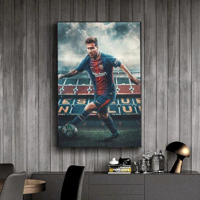 Bộ tranh cầu thủ bóng đá khung composite- T39.Sii