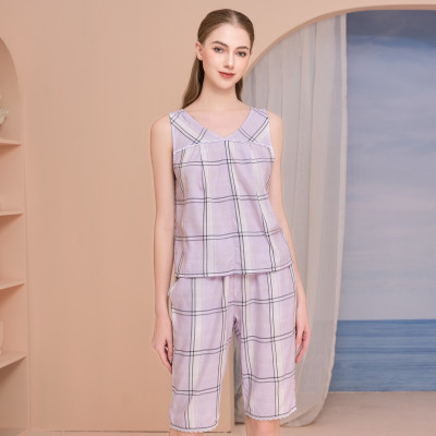 Bộ Đồ Kate Lửng Nữ Vincy Thoáng Mát  BKL070S31