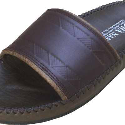 Dép Nam Quai Ngang Da Bò Thật HÀ NAM Cao Cấp DN267