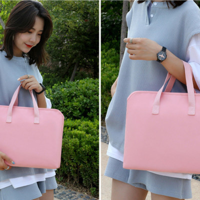 Túi xách chống sốc cho máy tính, macbook, laptop chống nước, siêu nhiều ngăn màu tím