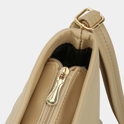 Túi xách nữ đeo vai công sở IDIGO FB2 - 3396, túi đeo chéo nữ đi chơi họa tiết chần trám