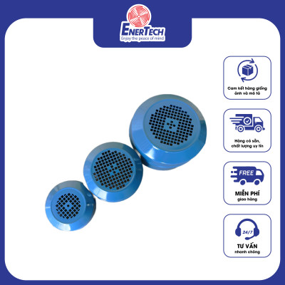 Nắp chụp cánh quạt motor công nghiệp vỏ gang, nắp chụp cánh quạt động cơ điện framesize 90 - 100 -112 - 132 - 160 - 180 - 250