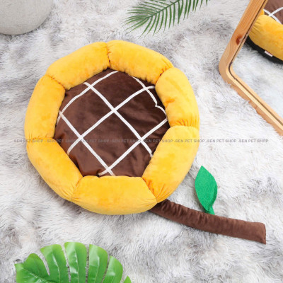 NỆM HOA HƯỚNG DƯƠNG DƯỚI 6KG SIÊU XINH CHO THÚ CƯNG CHÓ MÈO