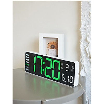 Đồng Hồ LED điện tử để bàn, treo tường báo Nhiệt Độ, Ngày Tháng - L02, thương hiệu Ygdigital