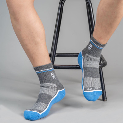 Combo 5 Đôi Tất Vớ Thể Thao, Vớ Đá Banh, Vớ Chạy Bộ Cổ Dài, Sợi Cotton Cao Cấp Chống Hôi Chân, Chống Phồng Rộp Chân, Chống Trượt Co Giãn 4 Chiều Mrm Manlywear - MM