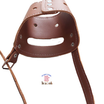 Rọ mõm Chó Chất liệu da 2 lớp mềm Chắc chắn Giúp thú cưng Không cắn phá Không sủa theo ý muốn Không ăn vật lạ An toàn