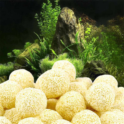 1KG Sứ Bi Lọc Nước Hồ Cá Cảnh | Vật Liệu Lọc Siêu Sạch Nước Bền Đẹp