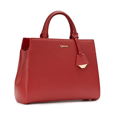 Túi xách nữ công sở Gence da bò Mill TX21 Đỏ Euphoria