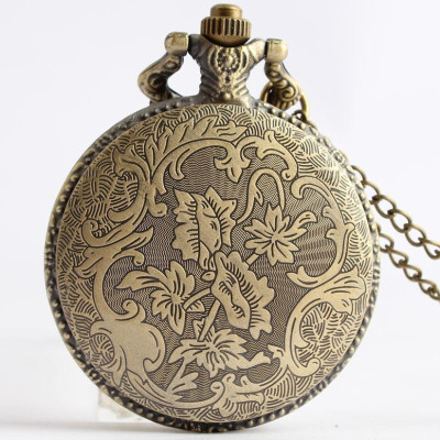 Đồng Hồ Pin Bỏ Túi Cổ Điển Retro Năm Tuổi 12 Con Giáp Tuổi Dân Hổ Tặng Kèm 2 Pin