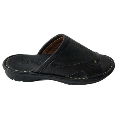 Dép Da Nam BIGGBEN May Đế Da Bò Thật DN39