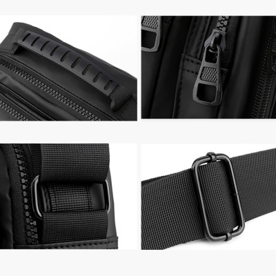 Túi đeo chéo nam DA BÒ THẬT phong cách mới  - BEE GEE DCN9304