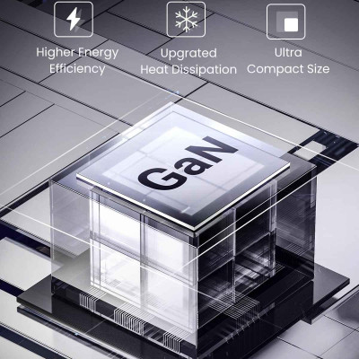 Ugreen UG15324CD318TK 20W 1c GaN Nexode chuẩn cắm EU chân tròn Màu Trắng Củ sạc nhanh USB-C - HÀNG CHÍNH HÃNG