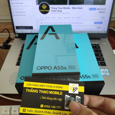 Điện thoại OPPO A55s 5G 4GB/64GB - Màn 90hz - Chống nước IP68 - Hàng nhập khẩu - Bản quốc tế 