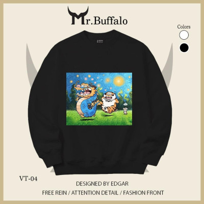 Áo Sweater Hổ, Rồng Vô tri Mr.Buffalo