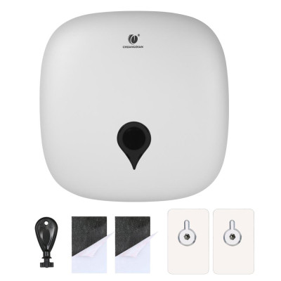 Hộp đựng khăn giấy cuộn cao cấp CHUANGDIAN bằng nhựa BBS,Tính năng treo tường không cần khoan