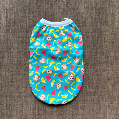 ÁO THUN BA LỖ MONKEY THÔNG HƠI SIÊU DỄ THƯƠNG TỪ 1-5KG DÀNH CHO THÚ CƯNG CHÓ MÈO