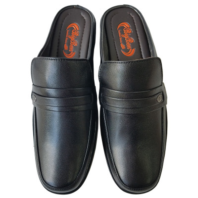 Dép Bít Mũi Nam BIGGBEN Da Bò Thật Cao Cấp SB17