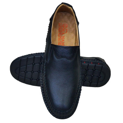 Giày Mọi Nam Da Bò Thật TiTi ĐÔ Cao Cấp GM2068d