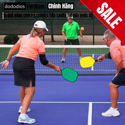 Bóng Pickleball 40 Lỗ phù hợp chơi ngoài trời, tập luyện màu sắc bắt mắt, độ nảy tiêu chuẩn, Banh Pickleball