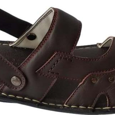 GIày Sandal Nam Da Bò BIGGBEN Cao Cấp SD96