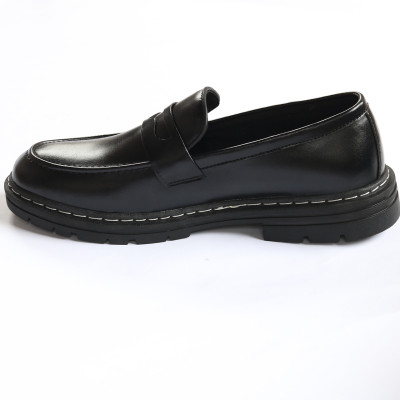 Giày Tây Nam Không Dây Da Mềm Đế Khâu Mã GC01