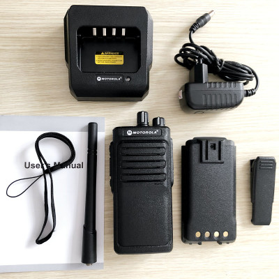 Bộ đàm Motorola GP3588 Plus phiên bản mới kèm tai nghe bộ đàm Motorola | Bộ đàm công suất lớn, khoảng các liên lạc xa lên tới 4km, sử dụng công nghệ X-pand lọc tạp âm bên ngoài, đàm thoại liên tục lên tới 16 giờ – Hàng nhập khẩu