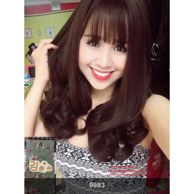 Tóc giả cao cấp- tặng lứoi chùm tóc- hình thât