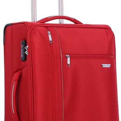 Vali Kéo Vải Du Lịch SAKOS NEO PILOTTE 6 - Size M (26inch)/ Ký Gửi (Trung) - Khóa TSA - Chống Thấm, Trượt Nước