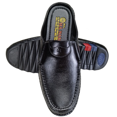 Giày Sục Nam HA NAM Da Bò Thật Cao Cấp GSB20173