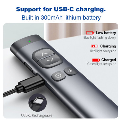 Bút trình chiếu NORWii N97s Spotlight cao cấp 2in1 tia xanh dùng cho màn hình TV,LED, bảng chiếu hỗ trợ Windows, MacOS - Hàng nhập khẩu