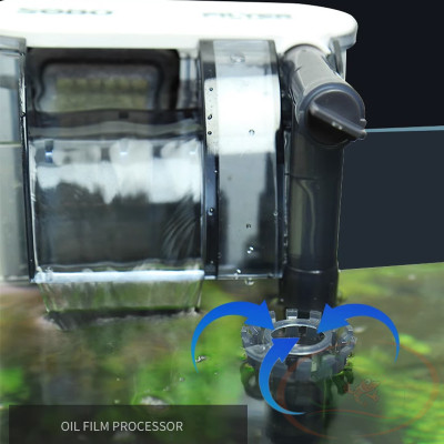 Lọc thác Sobo Slim Hanging Filter 618H, 628H, 638H mini treo bể cá tép thủy sinh