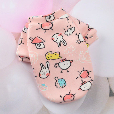 Xả hàng - Áo nỉ họa tiết đáng yêu dành cho chó mèo