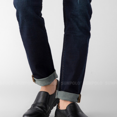 Giày Mọi Nam Da Bò Sunpolo SUMU05DN