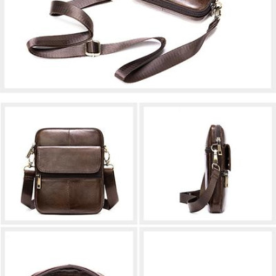 Túi đeo chéo nhỏ MARRANT – BHM7350 Túi ipad mini. Da bò thật, không bong nổ. Đơn giản,, gọn nhẹ.