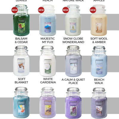 Nến hũ Yankee Candle size L - Majestic Mt. Fuji (623g)