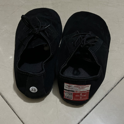 Giầy đá cầu da lộn 1 lớp, giầy mỏ vịt đá cầu T THIEN TRUONG SPORT