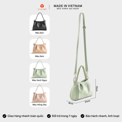 Túi Yuumy (Thời trang nữ mini xinh xắn size 21 - Túi đeo chéo da Seasand YN289)