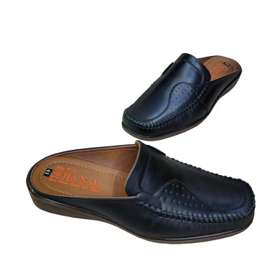 Dép Bít Mũi Nam HÀ NAM Da Bò Thật Cao Cấp GSB20151